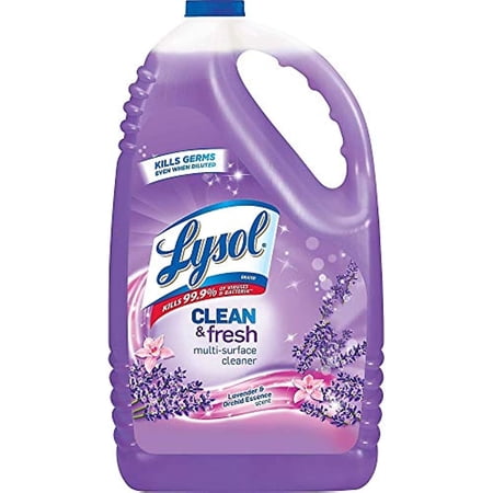 Lysol Clean & Fresh Multi-Surface Cleaner, Lavender & Orchid 144 Oz