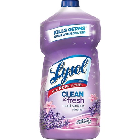 Lysol Clean & Fresh Multi-Surface Cleaner, Lavender Orchid, 828ml