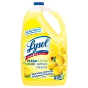 Lysol Clean & Fresh Multi-Surface Cleaner, Lemon & Sunflower, 144oz