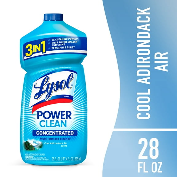 Lysol® Clean & Fresh Multi-Surface Cleaner - Pourable Cool Adirondack Air 9/28 oz.