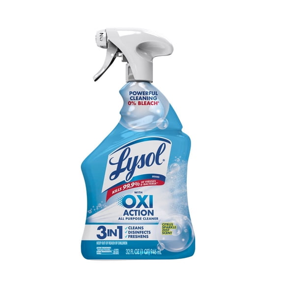 Lysol Cleaning and Disinfecting Bleach Free Multi-Purpose Cleaner Spray - Citrus Scent - 32 fl oz