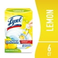 thumbnail image 1 of Lysol Automatic Toilet Bowl Cleaner Click Gels, Lemon Breeze, 6 Count, 1 of 6