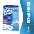 thumbnail image 1 of Lysol Click Gel Automatic Toilet Bowl Cleaner, Ocean Fresh Scent, 6 Count, 1 of 8