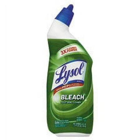 Lysol Complete Clean Toilet Bowl Cleaner with Bleach, 24 Oz, 2 Pack