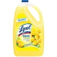 Lysol Multipurpose Disinfecting Cleaner, Lemon Scent, 144 oz All