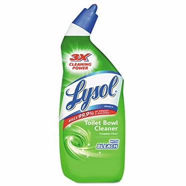 Lysol Disinfectant Bathroom Cleaner with Bleach 24 fl oz (Pack of 5)