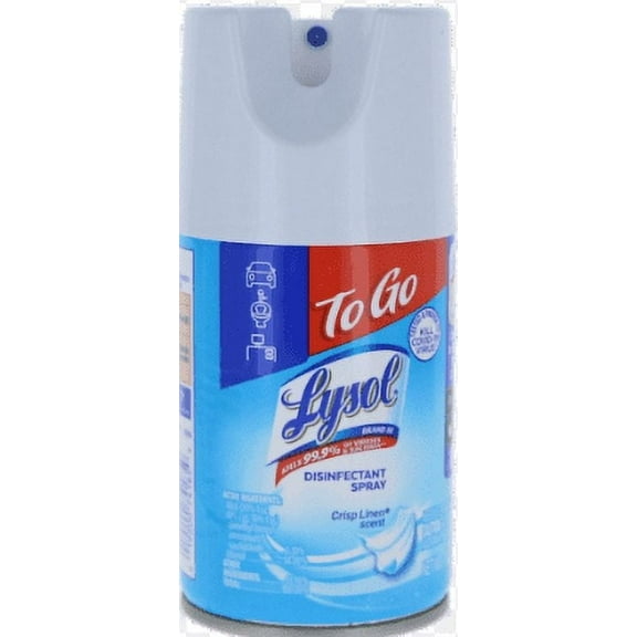 Lysol, Disinfectant Crisp Linen Scent, Count 1 - Disinfectant Spray/Wipe/Sentzr / Grab Varieties & Flavors