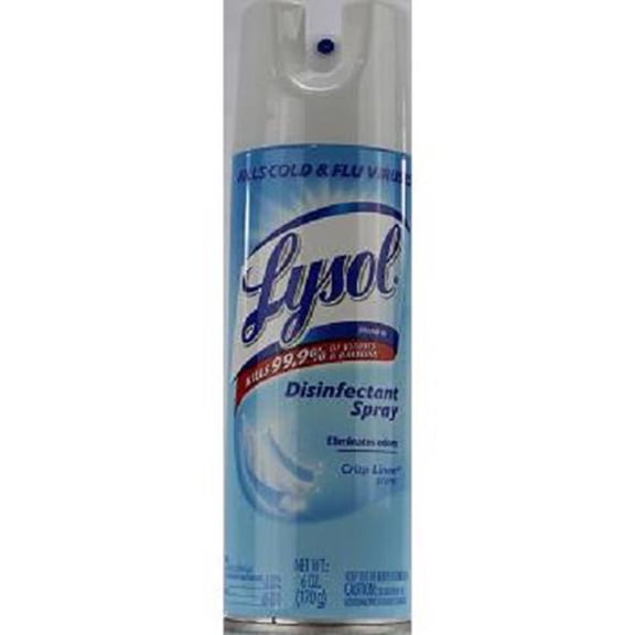 Product Of Lysol, Disinfectant Crisp Linen Scent, Count 1 - Disinfectant Spray/Wipe/Sentzr / Grab Varieties & Flavors