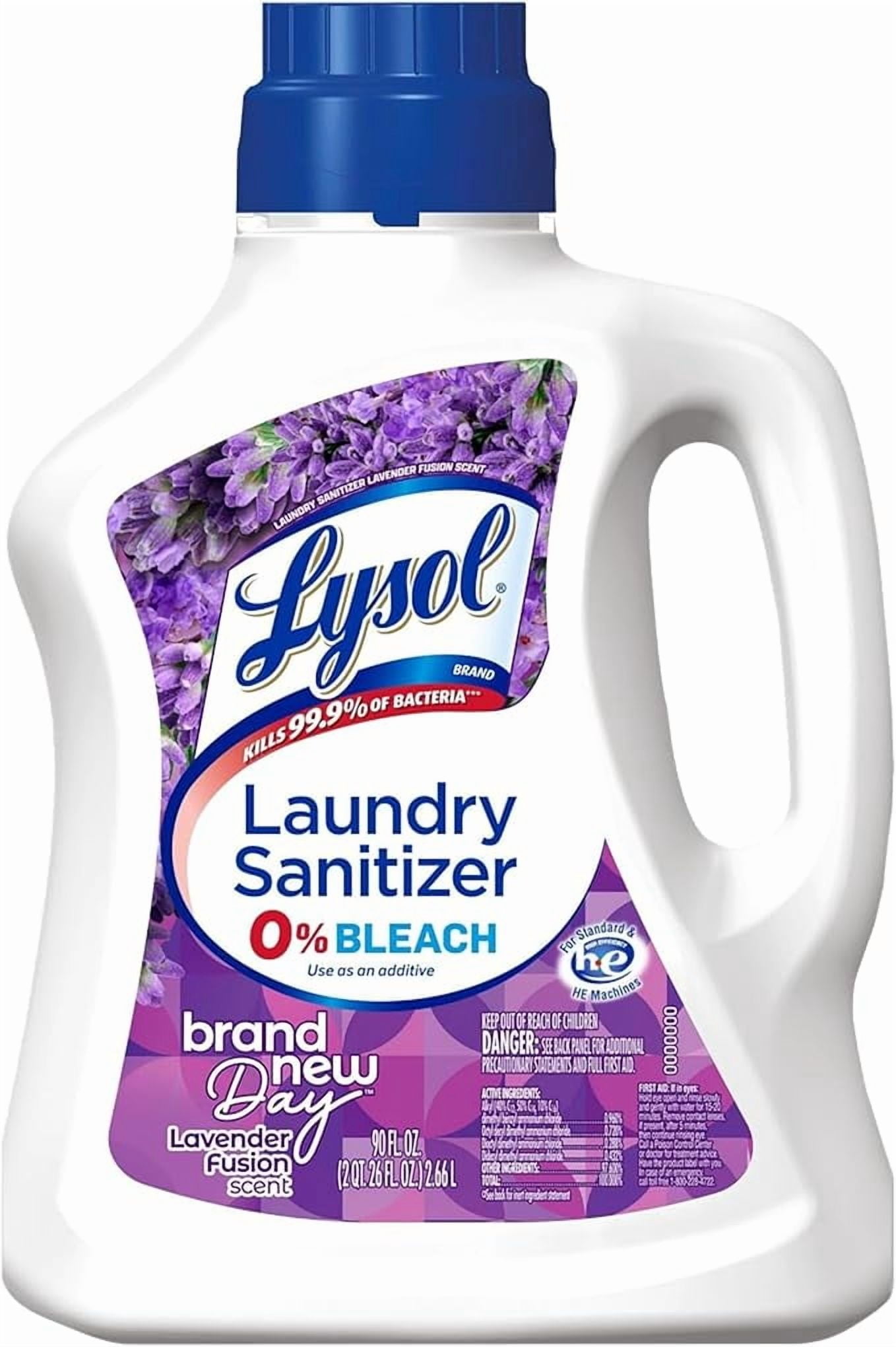 petit.lys Rain Purple Lysol Laundry Sanitizer, Color Safe Bleach Alternative