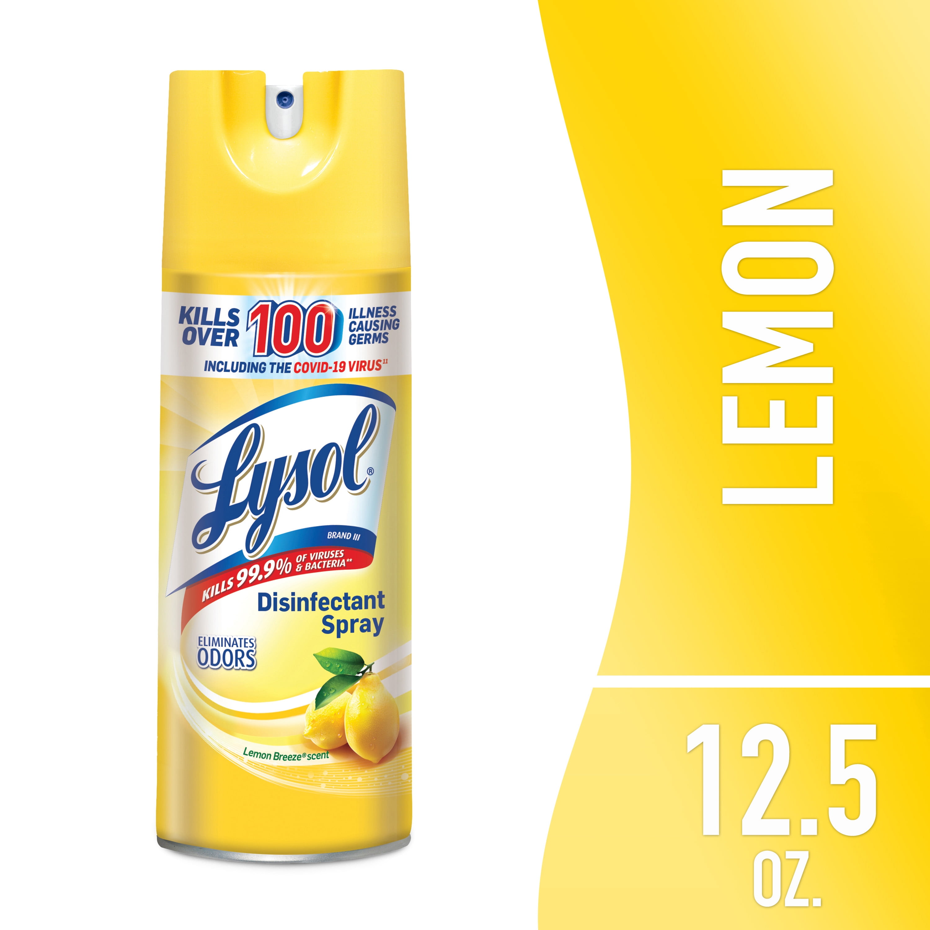Lysol Disinfectant Sanitizing and Antibacterial Le