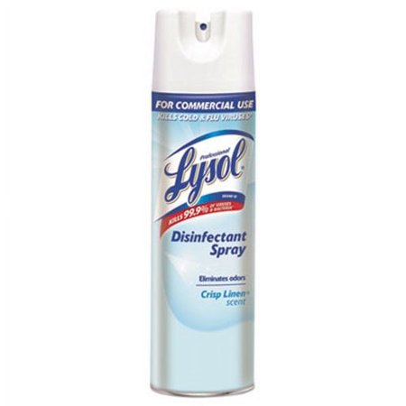 Lysol Disinfectant Spray, 19 oz. Aerosol, Linen Scent, Each