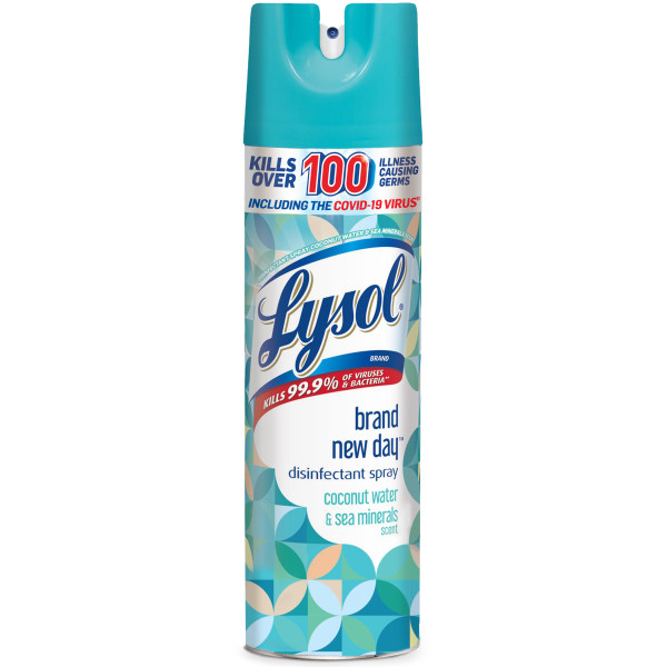 Lysol Disinfectant Spray - Brand New Day Coconut Water & Sea Minerals 19 oz.