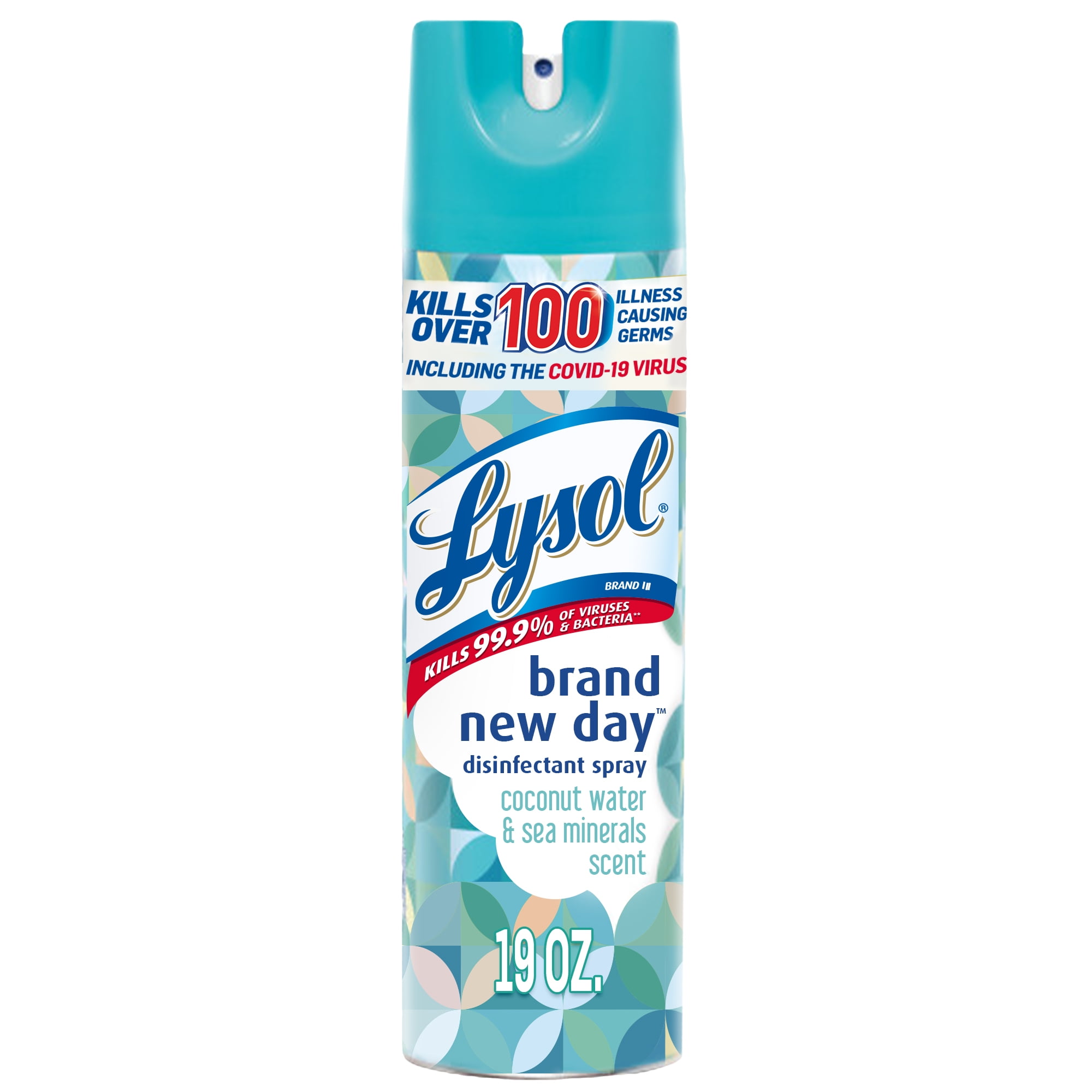Lysol Disinfectant Spray, Brand New Day Coconut Water & Sea Minerals
