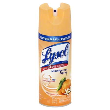 Lysol Disinfectant Spray, Citrus Meadows, 12.5oz