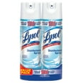 thumbnail image 1 of Lysol Disinfectant Spray, Sanitizing and Antibacterial Spray, Deodorizer, Crisp Linen, 12.5 oz (Pack of 2), 1 of 9