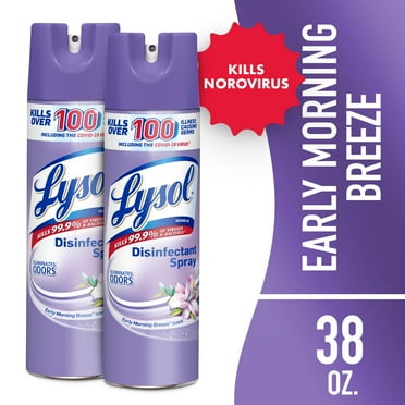 Lysol® Disinfectant Spray - Early Morning Breeze® 4/(2x19) oz.