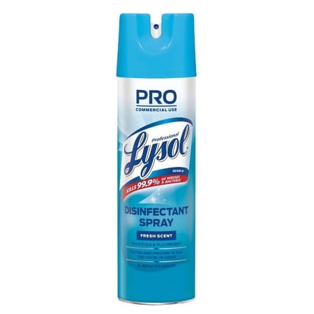 Lysol Disinfectant Spray, Fresh, 19 oz Aerosol Spray, Each