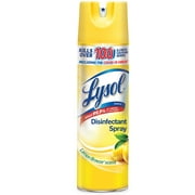 Lysol® Disinfectant Spray, Sanitizing and Antibacterial Spray, Lemon, 19 oz