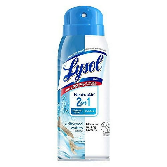 Lysol Disinfectant Spray, Neutra Air 2 in 1, Driftwood Waters, 10oz 1 ea (Pack of 6)