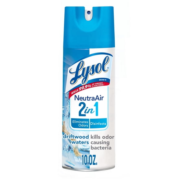 Lysol Disinfectant Spray, Neutra Air 2 in 1, Driftwood Waters, 10oz