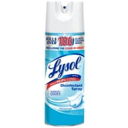 Lysol Disinfectant Spray, Sanitizing and Antibacterial Spray, For Disinfecting and Deodorizing, Crisp Linen, 12.5 Fl. Oz