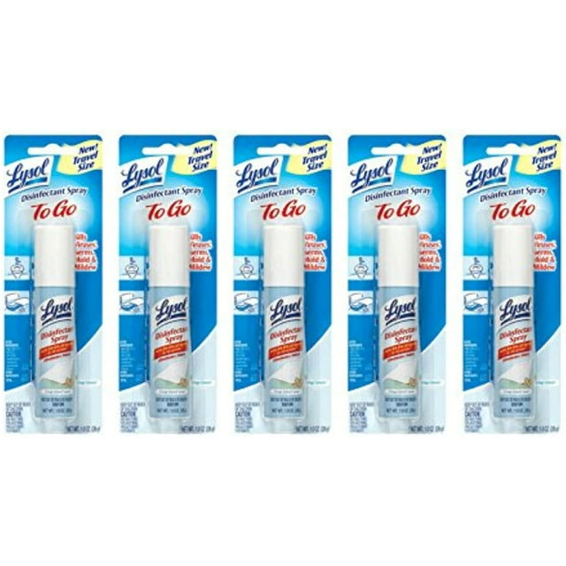 Lysol Personal Size Aerosol Disinfectant Spray, Crisp Linen Scent, 1