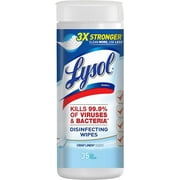Lysol Disinfecting Wipes, Crisp Linen, 35ct, Crisp Linen, 35 Count Pack of 1