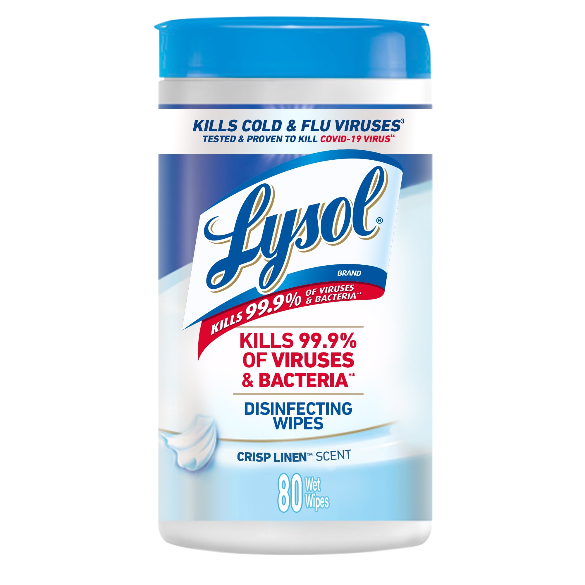 Lysol Disinfecting Wipes Crisp Linen