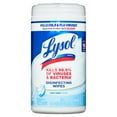 Lysol Disinfecting Wipes, Crisp Linen, 80ct