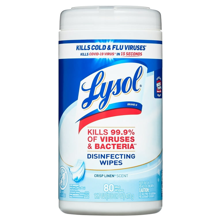 Lysol disinfecting on sale wipes walmart