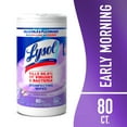 thumbnail image 1 of Lysol® Disinfecting Wipes - Early Morning Breeze 6/80 count, 1 of 8