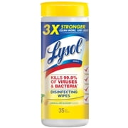 Lysol Disinfecting Wipes, Lemon & Lime Blossom 35 ea Pack of 6