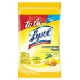 thumbnail image 1 of Lysol Disinfecting Wipes - Lemon & Lime Blossom To-Go Flatpack 15 ct. (Pack of 2), 1 of 6