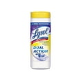 Lysol Dual Action Disinfecting Wipes, Citrus, 35ct