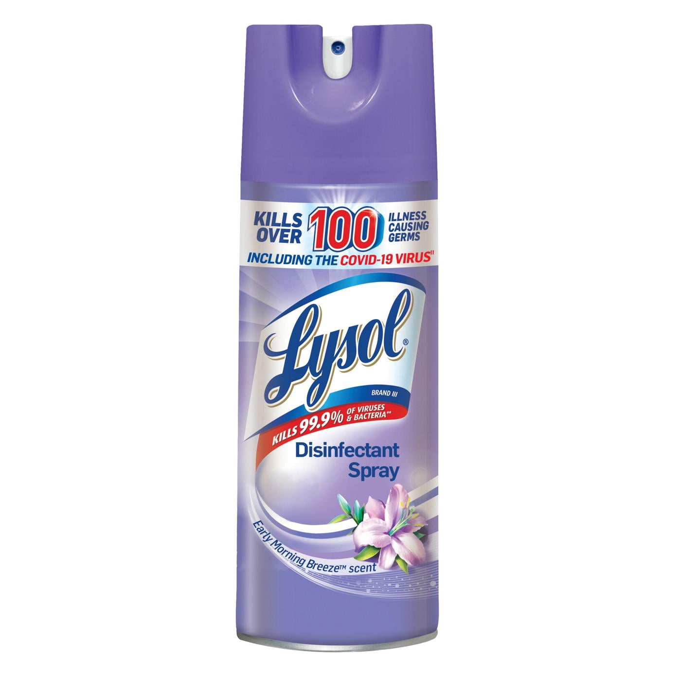 Lysol Early Morning Breeze Scent Disinfectant Spray 12.5 oz - Walmart.com