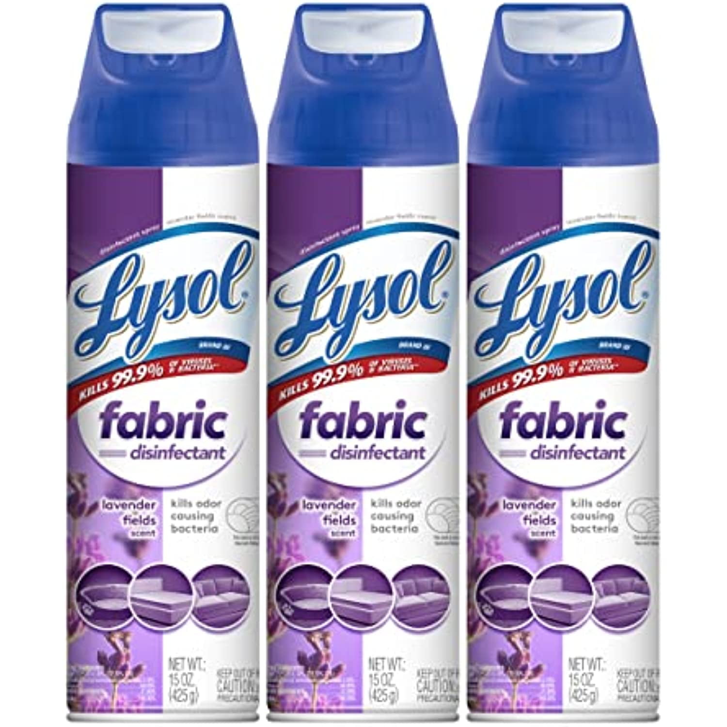 Lysol Lavender Disinfectant Spray Fabric - 15oz : Target