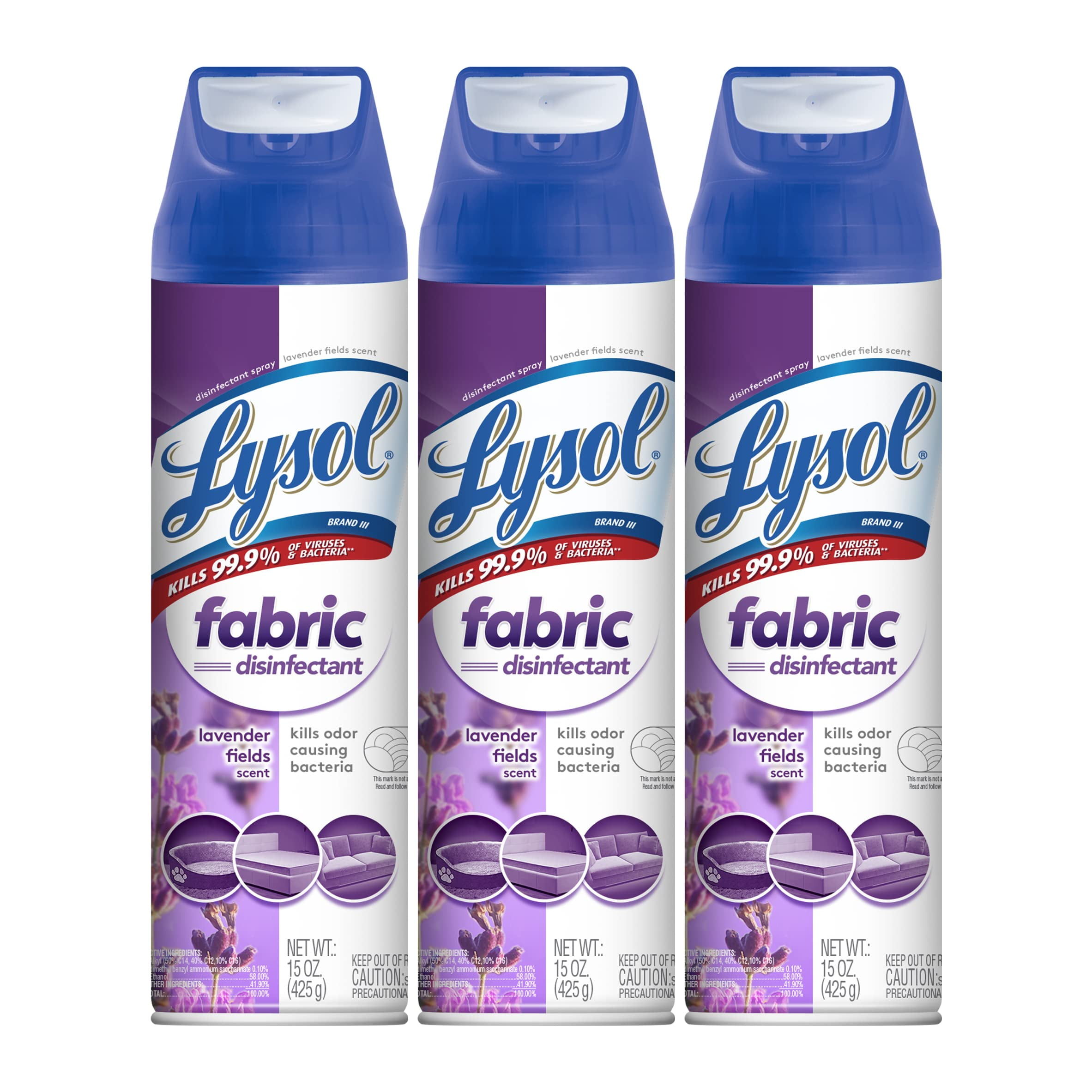 Lysol Fabric Disinfectant Spray, Sanitizing And Antibacterial Spray