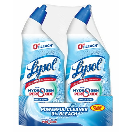 Lysol Hydrogen Peroxide Toilet Bowl Cleaner 24 oz (Pack of 5)