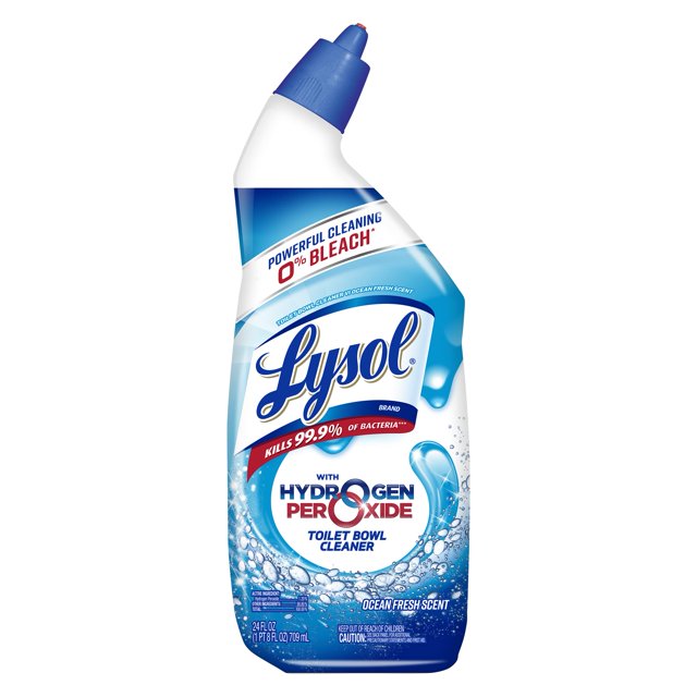 Lysol Hydrogen Peroxide Toilet Bowl Cleaner (Pack of 6)