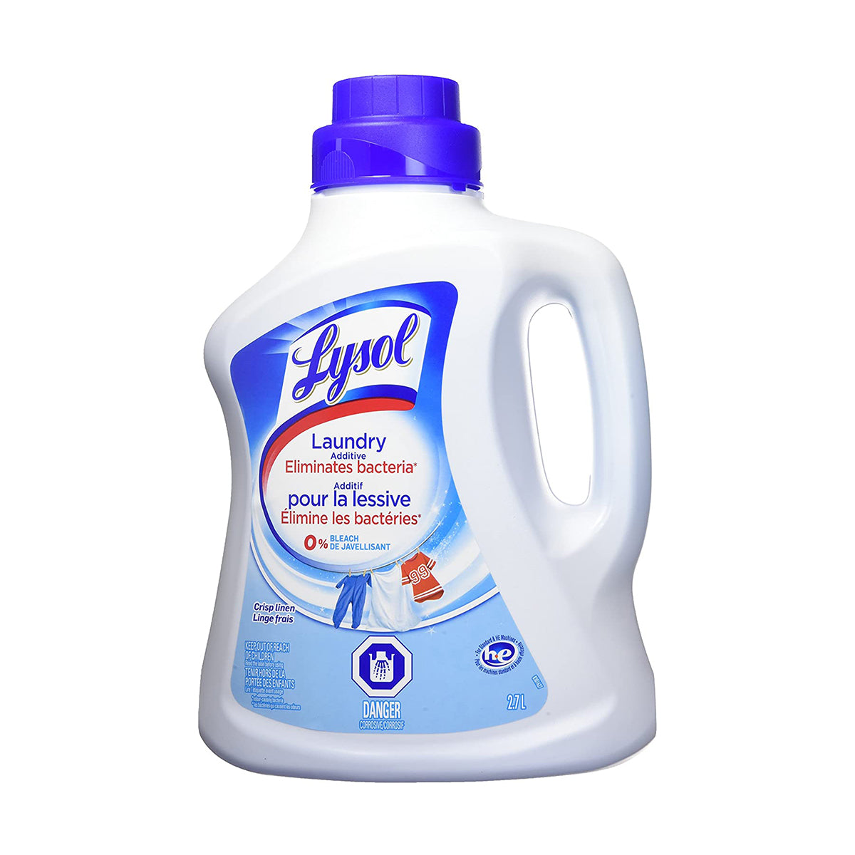 Lysol Laundry Additive, Eliminates Bacteria, 2.7L