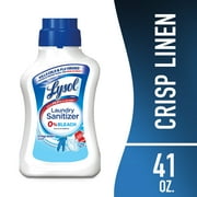 Lysol® Laundry Sanitizer Additive, 0% Bleach, Crisp Linen, 41 Fl oz