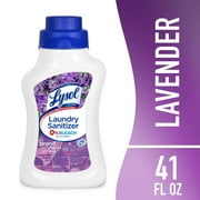 Lysol® Laundry Sanitizer Additive, Eliminates Odor Causing Bacteria, Lavender Fusion, 41oz (2 Pack)