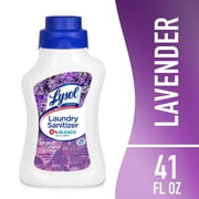 Lysol  Laundry Sanitizer Additive, Eliminates Odor Causing Bacteria, Lavender Fusion, 41oz 2 Pack