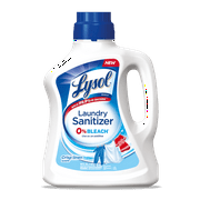 Lysol Laundry Sanitizer, Crisp Linen, 90 oz, Eliminates Odors and Kills Bacteria