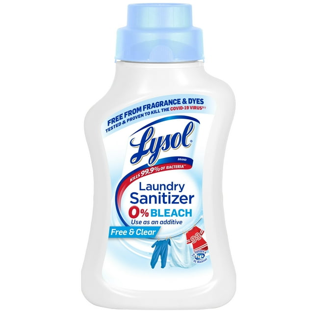 Lysol Laundry Sanitizer Additive, Sanitizing Liquid for Clothes and
