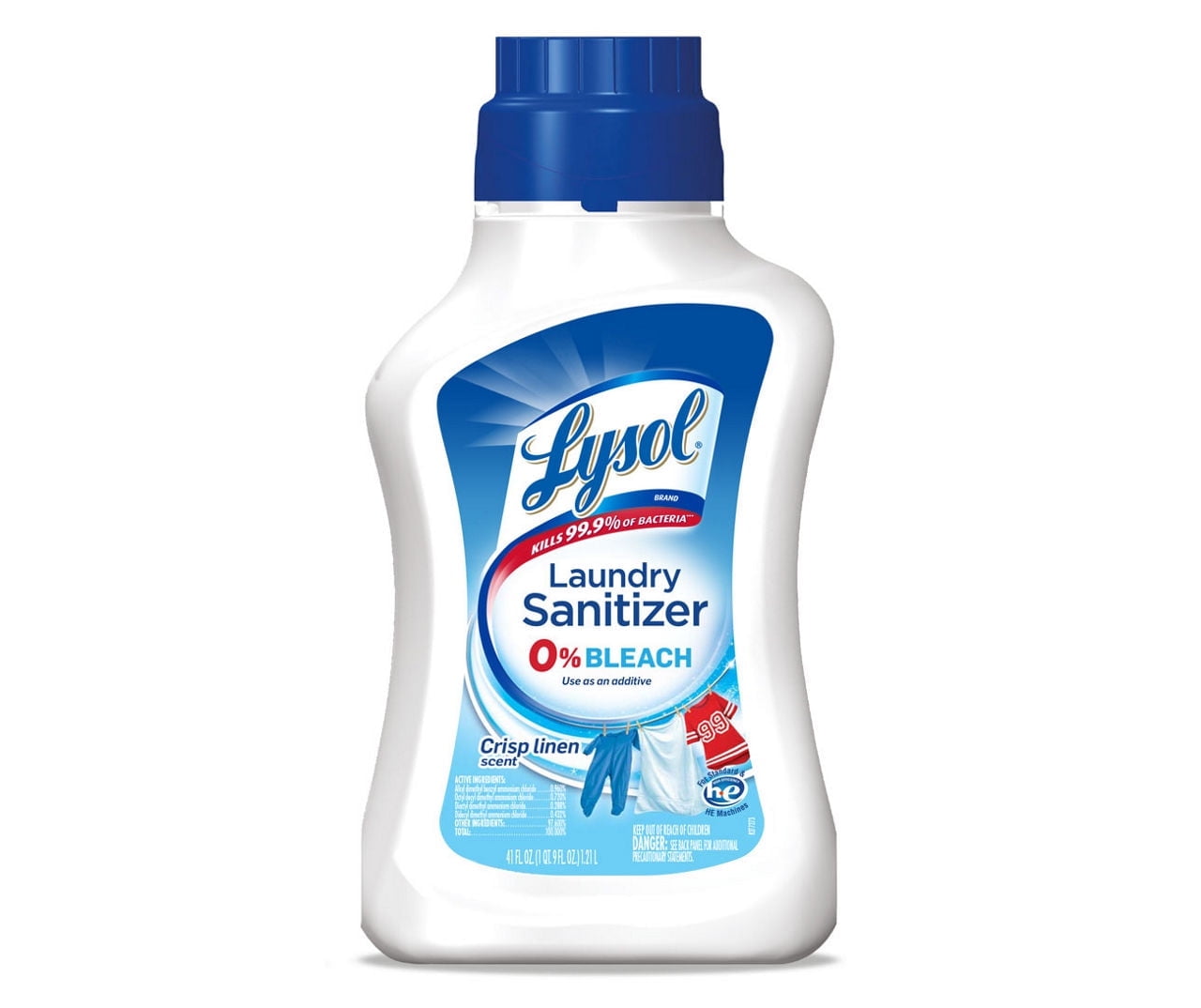 Lysol Laundry Sanitizer, Crisp Linen, 41 Oz.