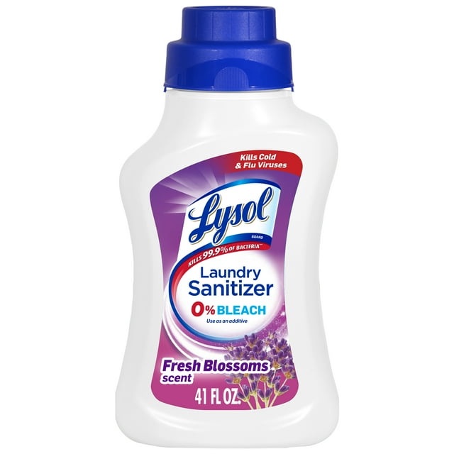 Lysol Laundry Sanitizer, Fresh Blossoms, 41oz, Eliminates Odors and