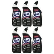 Lysol Lime and Rust Toilet Bowl Cleaner Gel 24 Oz, 6 Pack