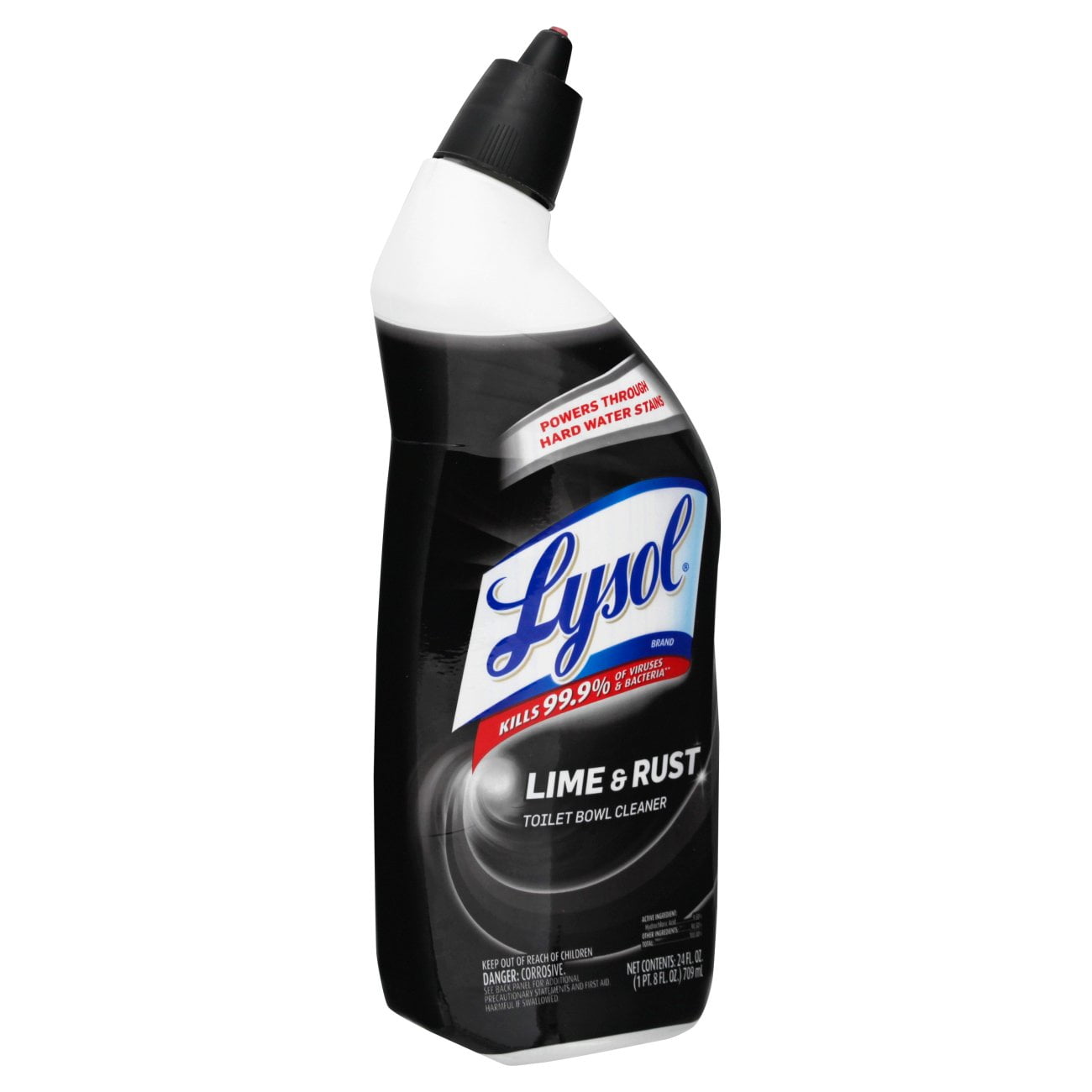 Lysol Lime and Rust Toilet Bowl Cleaner, Gel Cleaner and Disinfectant ...