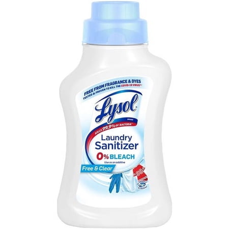 Lysol Linen Laundry Sanitizer - Liquid - 41 fl oz (1.3 quart) - Linen Scent - 1 Each - Multi | Bundle of 2 Each